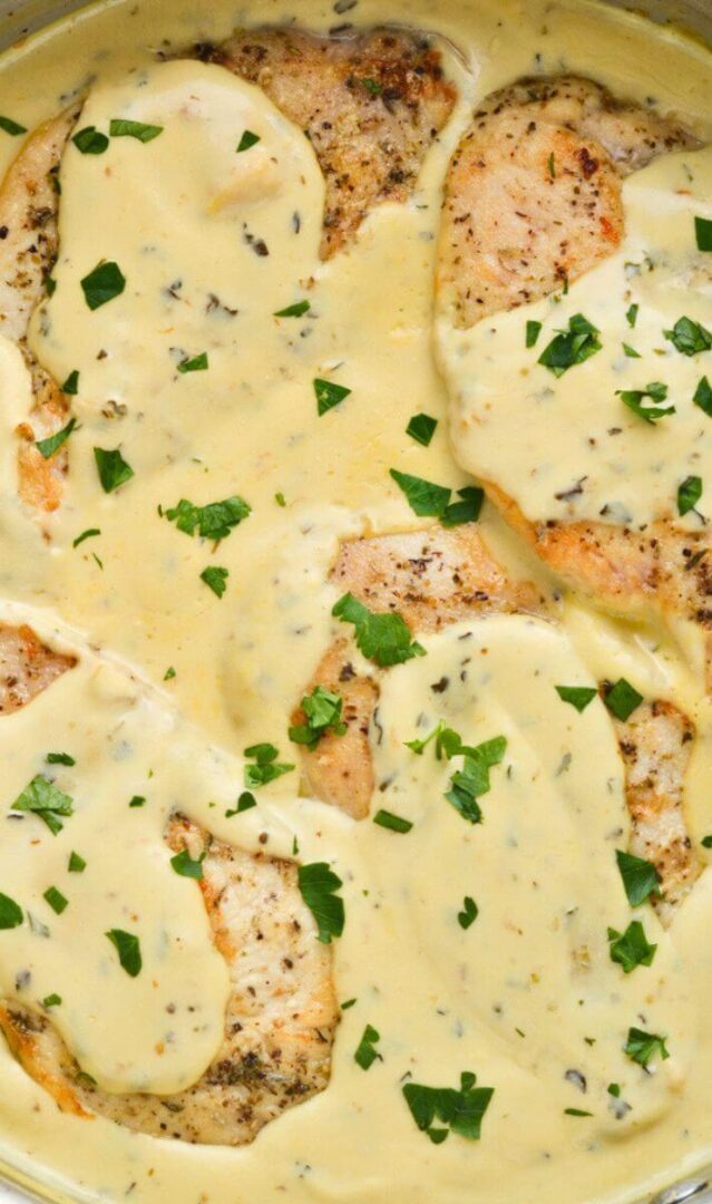 Quick Easy Creamy Herb Chicken Yummy And Fully