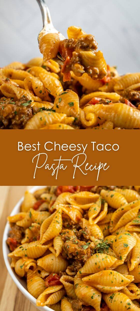 Best Cheesy Taco Pasta Recipe – Yummy and fully