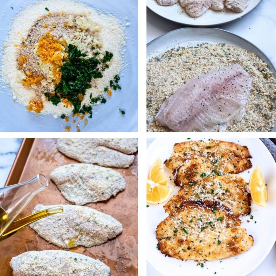 Baked Flounder Recipe with Parmesan Crumbs Yummy and fully