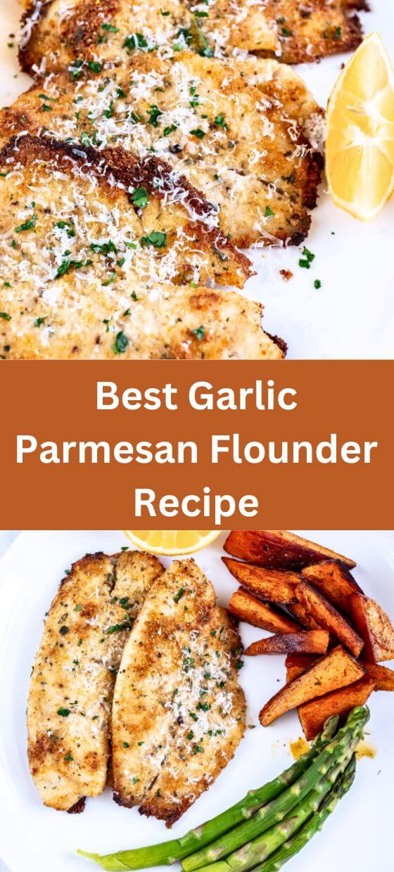 Baked Flounder Recipe with Parmesan Crumbs Yummy and fully