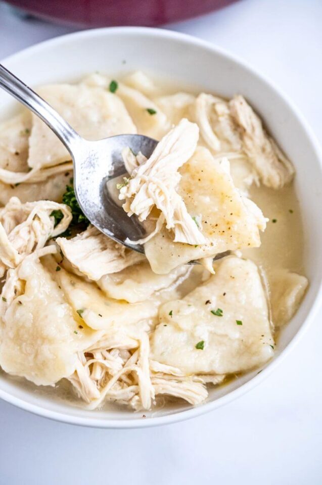 Cracker Barrel Chicken and Dumplings Recipe - Yummy and fully