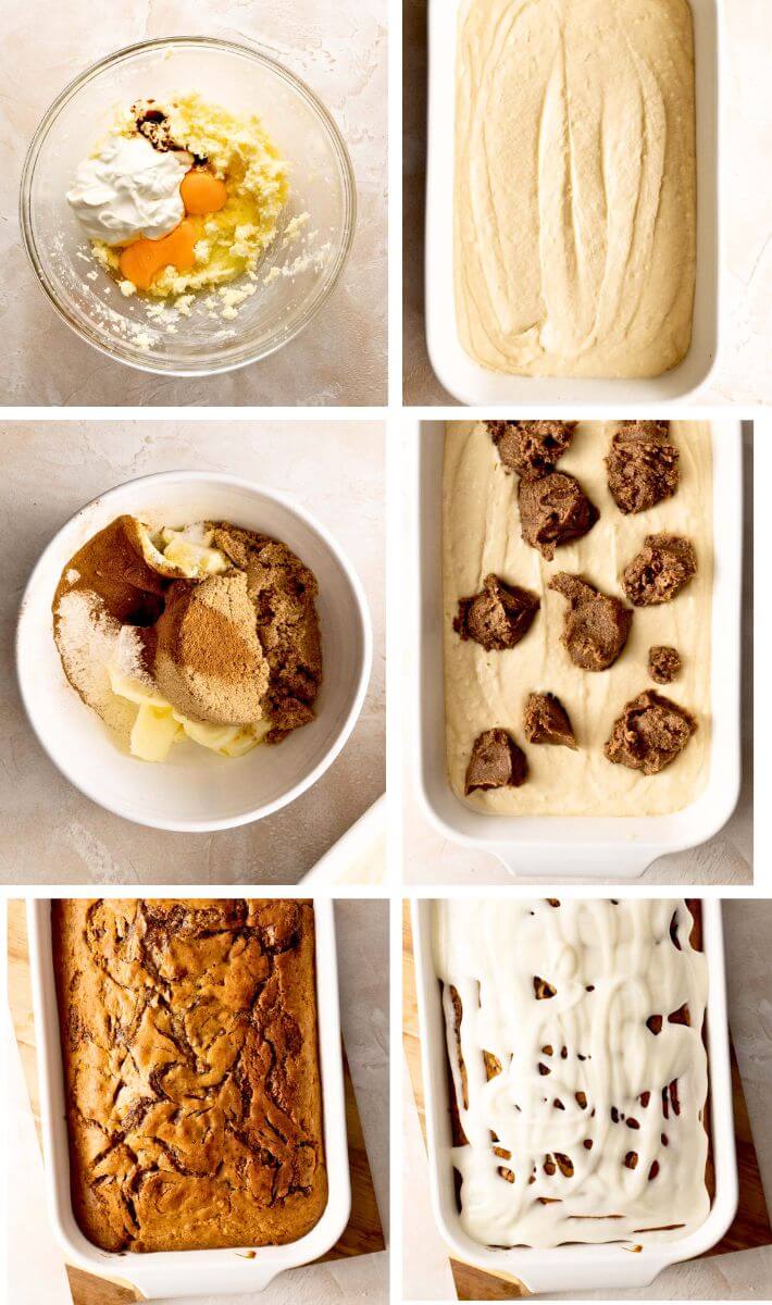 Homemade Cinnamon Roll Cake 