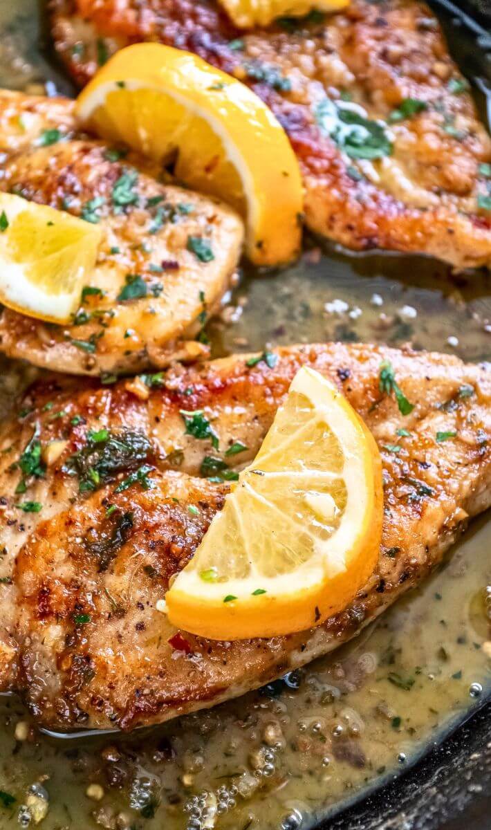 Lemon Chicken Recipe (with Lemon Butter Sauce) – Yummy and fully