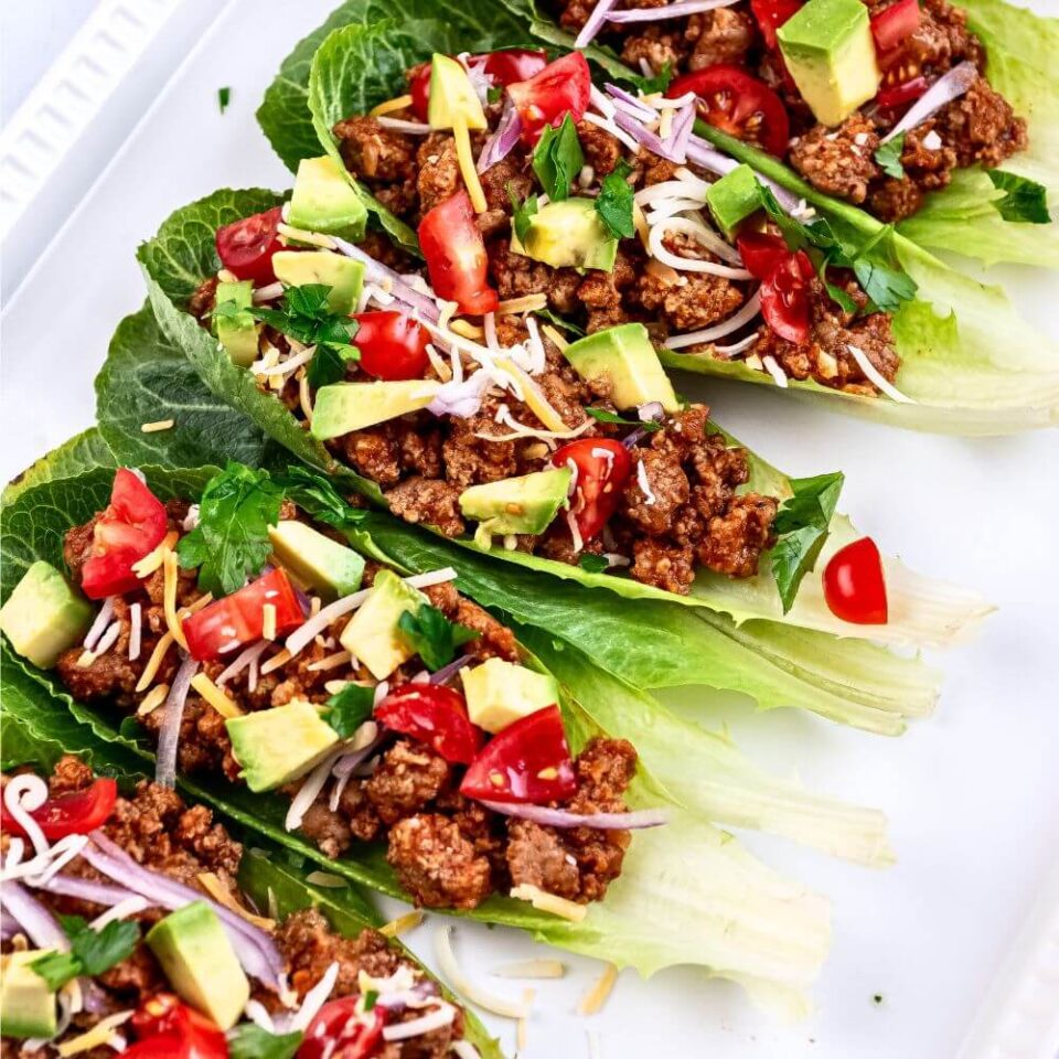 Turkey Taco Lettuce Wraps Yummy And Fully 0589