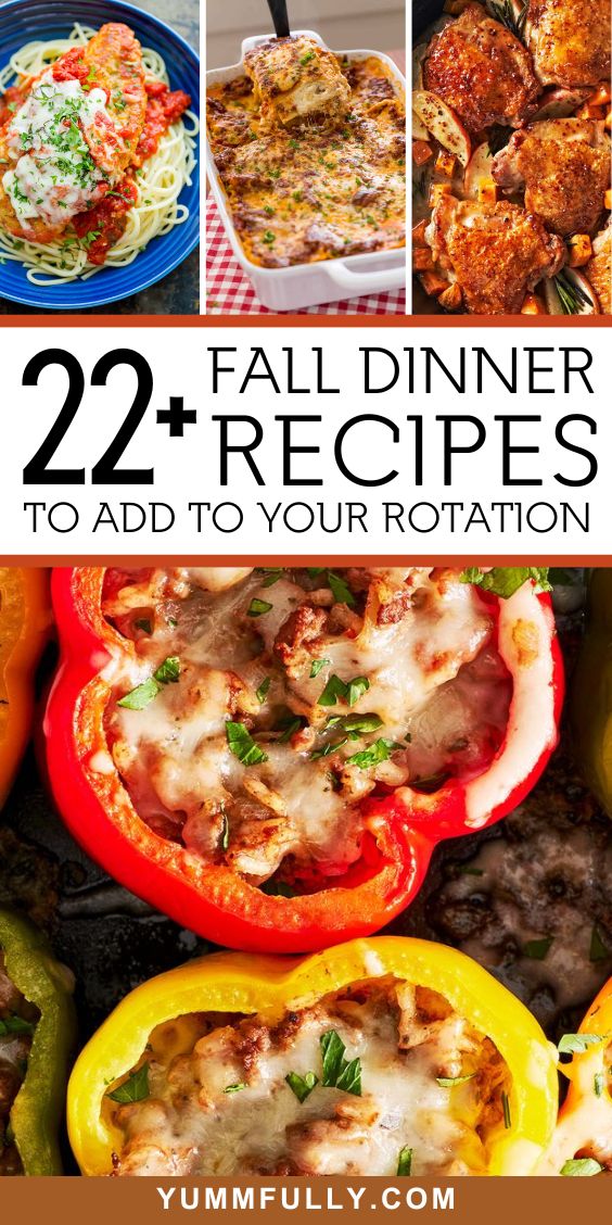 Fall Dinner Recipes