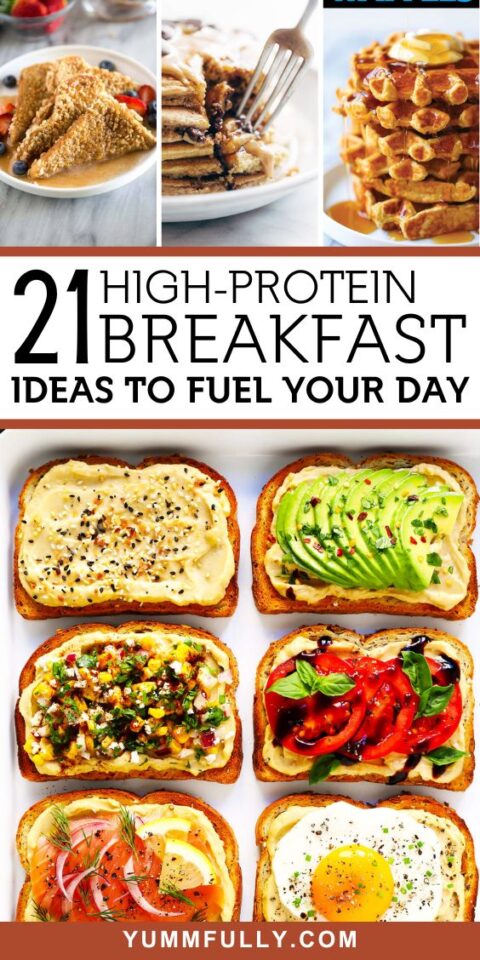 High-Protein Breakfasts That Keep You Full - Yummy and fully