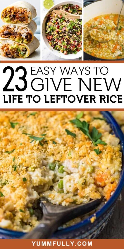 Left Over Rice Garbage 23 Easy Ways to Give New Life to Leftover Rice - Yummy and fully