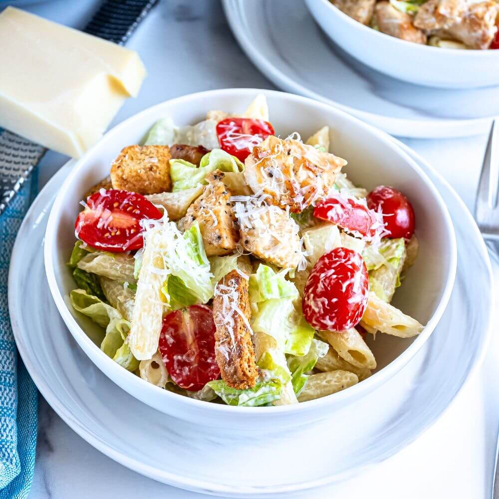 Chicken Caesar Pasta Salad