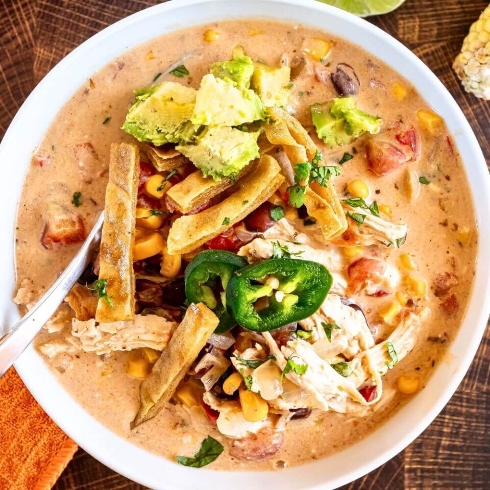 Easy Chicken Taco Soup Yummy And Fully easy-chicken-taco-soup-yummy-and-fully