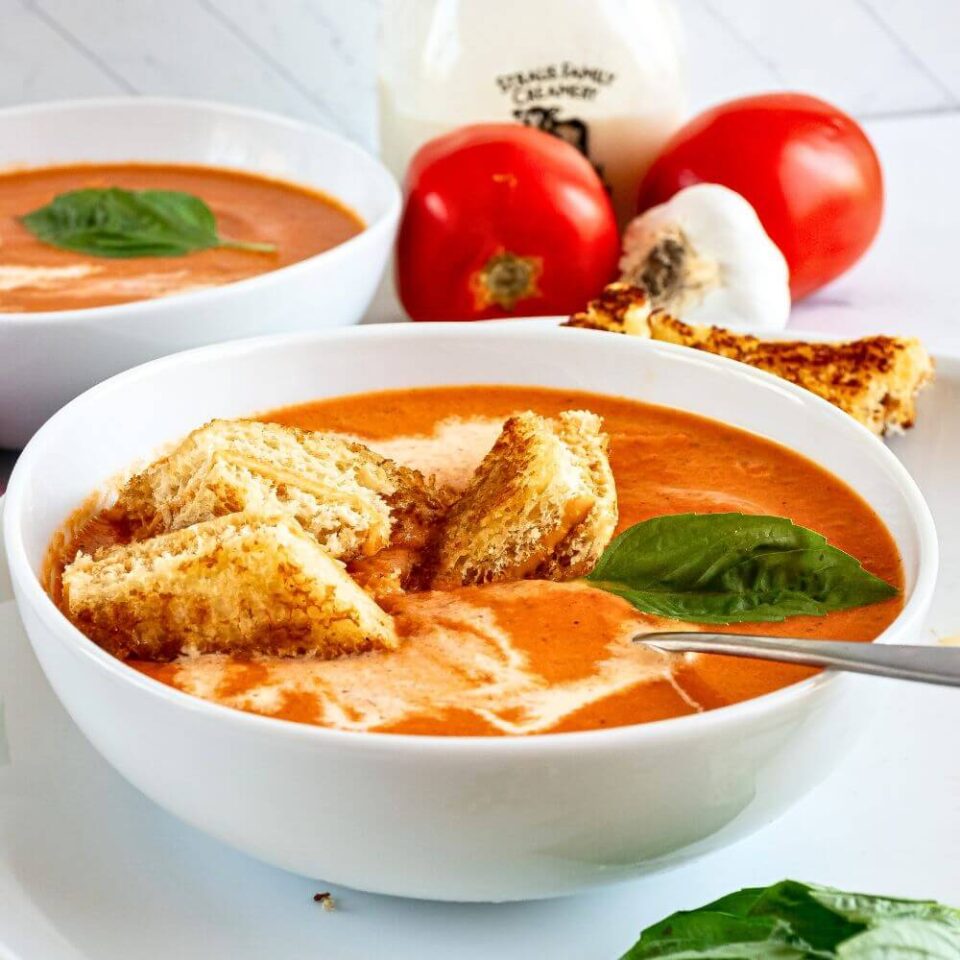 Homemade Tomato Soup - Yummy and fully