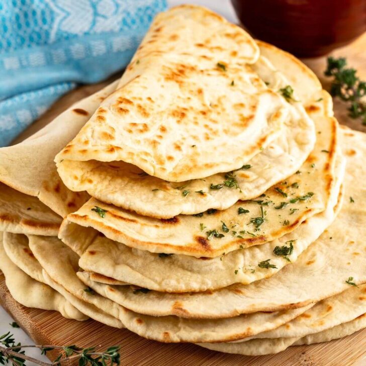 Fluffy Homemade Flatbread