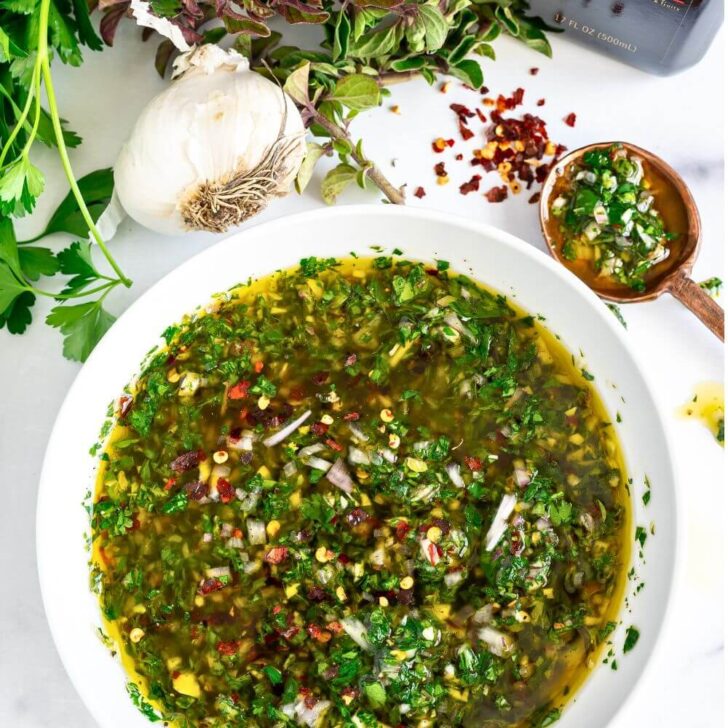 Quick & Easy Chimichurri Recipe - Yummy And Fully