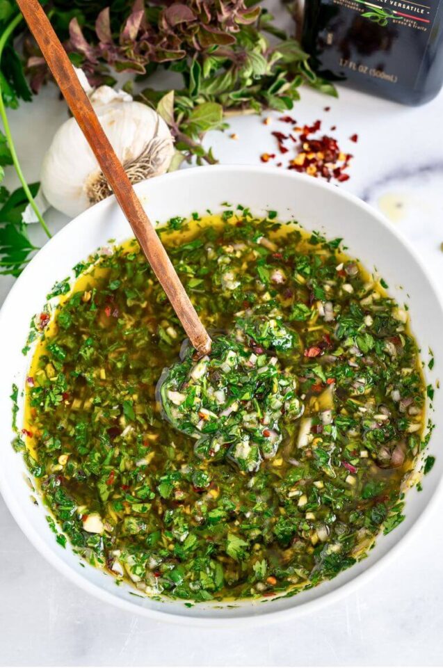 Quick & Easy Chimichurri Recipe - Yummy and fully