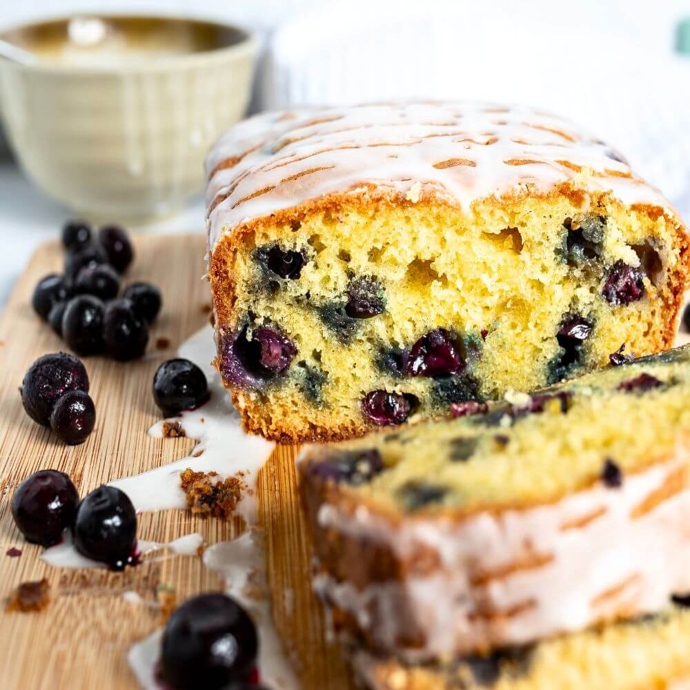 Quick And Moist Blueberry Cream Cheese Loaf Yummy And Fully 0720