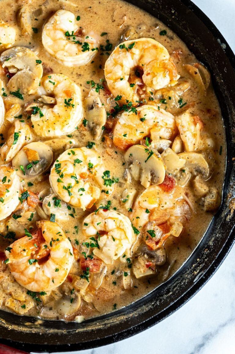 Shrimp and Mushroom Recipe - Yummy and fully