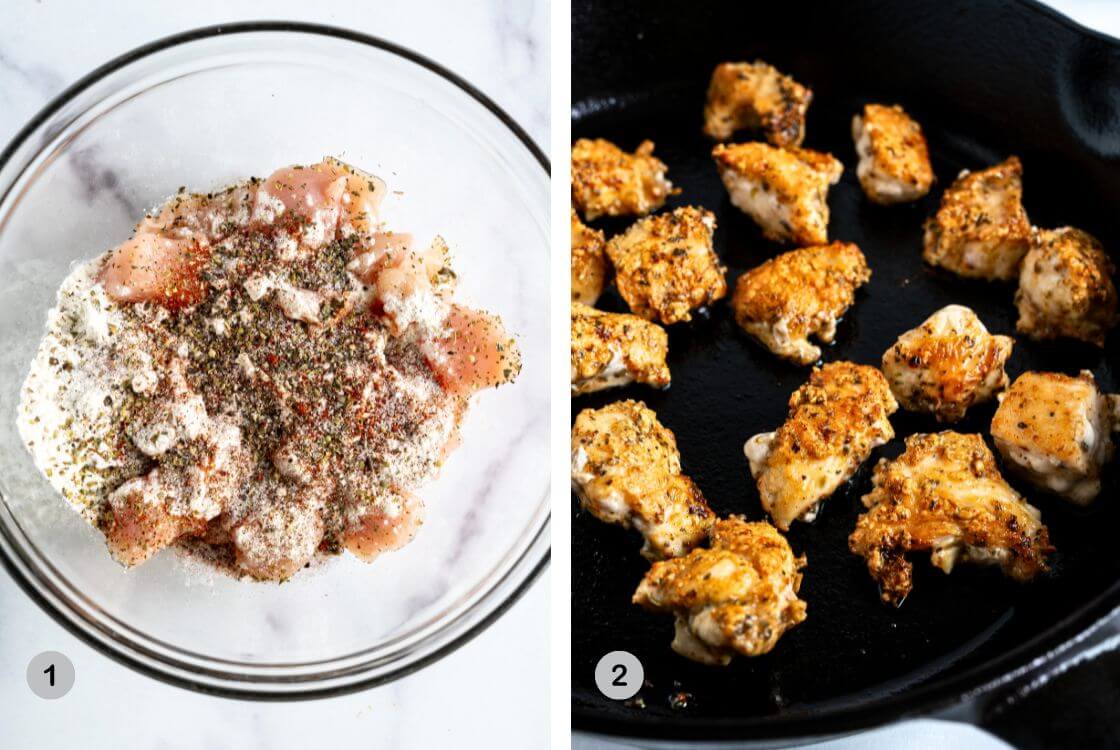 15-Minute Garlic Butter Chicken Bites: Easy One-Pan Recipe