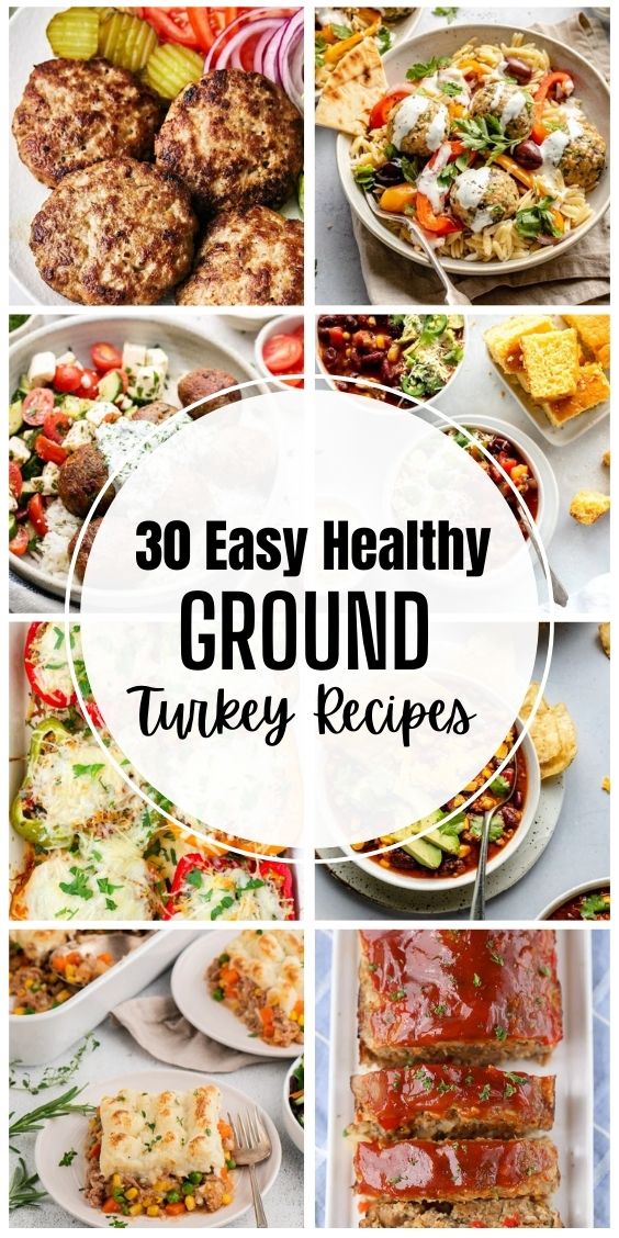 Healthy Ground Turkey Recipes