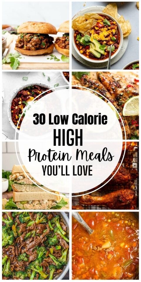 30 Low Calorie High Protein Meals You’ll Love - Yummy and fully